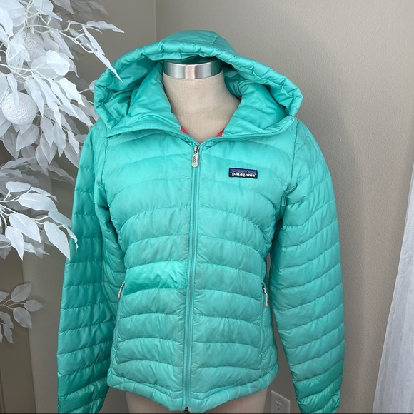Patagonia Jackets & Blazers - Patagonia Women’s Down Puffer Jacket Coat Teal S